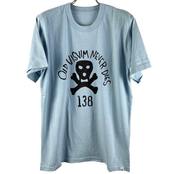 VISVIM(ビズビム) Masked Skeleton T Shirt (blue)