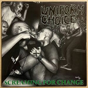 UNIFORM CHOICE SCREAM FOR CHANGE LP minor threat youth of today