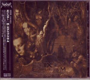 EMPEROR エンペラー『IX EQUILIBRIUM／IX・エクリプリウム』帯付き国内盤 CANDLE105CD