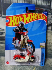 HotWheels HONDA SUPER CUB　ホットウィール ホンダ スーパーカブ　　　　　///(033)