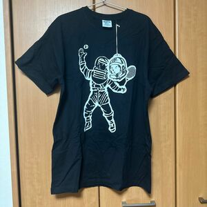 ビリオネアボーイズクラブ　tシャツ　半袖　ロゴ　テニス　黒 ブラック　Ｌサイズ Tシャツ 半袖Tシャツ