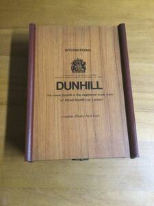 木箱　引き出し付き　DUNHILL 古物入れ　整理箱　 古物