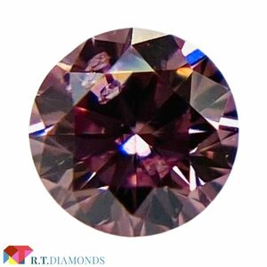 FANCY VIVID PINK 0.043ct RD/RT2082/CGL