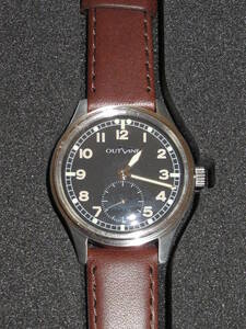 22日までのX’mas限定価格 未使用 OUTLINE Type 1940 限定 腕時計 ダーティダース ミリタリー 手巻き スモールセコンド
