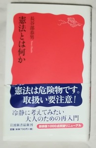 ★憲法とは何か★長谷部恭男 岩波新書