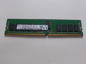 メモリ サーバーパソコン用 1.20V SK hynix PC4-19200T(DDR4-2400T) ECC Registered 16GB 起動確認済です HMA82GR7MFR8N-UH