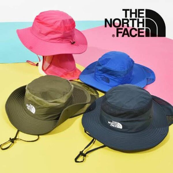 ノースフェイス UVカット ハット キッズ THE NORTH FACE サンシールド ハット 帽子 子供 撥水 サンシェード