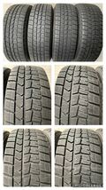 (No-J187)★205/60R16 ダンロップDUNLOP スタッドレス タイヤ★2018年製★ZACK 16x6.5J /PCD114.3 +53 / ハブ73 ★４本セット ★5穴 ★_画像6