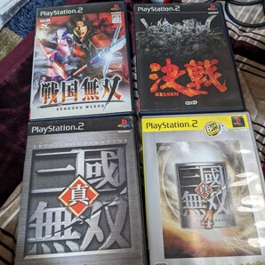 PS2 戦国無双 新三国無双4 決戦 KOEI 4本セット