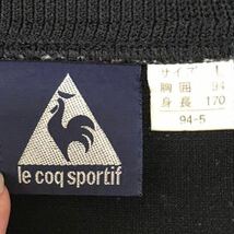 大きいサイズ le coq sportif ルコックスポルティフ 長袖 ジャージ メンズ L 黒 ブラック スポーツ トレーニング トラックジャケット_画像6