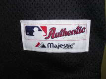 90s USA製 Majestic MLB Seattle Mariners #51 jersey shirt M vintage old マリナーズ イチロー メッシュ ユニフォーム Tシャツ_画像8