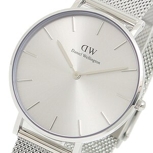  Daniel we Lynn ton DANIEL WELLINGTON wristwatch DW00100468 PETITE UNITONE 32mm lady's silver 