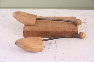 MK190◆ビンテージ 木製 シューキーパー シューツリー 23.5～24.5cm