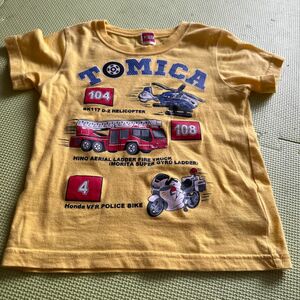 半袖Tシャツ　トミカ　働く車