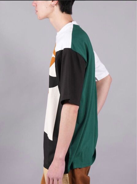 Tシャツ 半袖Tシャツ MARNI X CARHARTT WIP - GREEN LOGO T-SHIRT マルニ カーハート