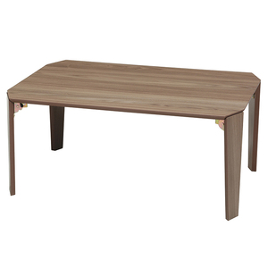 ローテーブル 折りたたみ 座卓 木目調 幅75 センターテーブル シンプル テーブル ブラウン NAG-2751BR