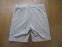 ☆C DIEM/カルペディエム☆未使用 スーパーストレッチエンボスロゴハーフパンツ サイズ：Ｌ 上代¥19800 GRAY おしゃれ カジュアル_画像8