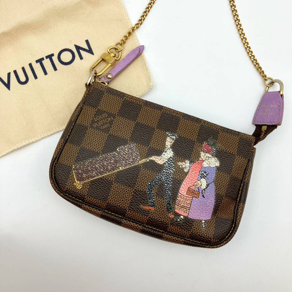ヤフオク! -「ダミエ アクセサリーポーチ」(ルイ・ヴィトン) (る)の