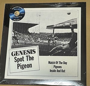 未開封 送料込 Genesis - Spot The Pigeon Limited Edition Blue Vinyl / AFZEP004