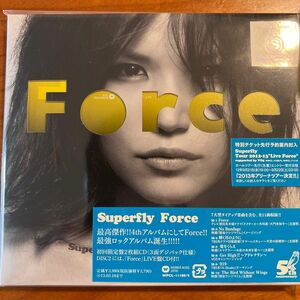 Superfly 2CD [Force] オリコン加盟店 初回盤 特典CD付及びMind Travel（DVD付き）中古品