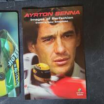 AN OFFICIAL TRIBUTE TO AYRTON SENNA 1960-1994　DVD　ユニバーサル　TOBS 1082.83　マウスパット　ポストカード　外箱付　2枚組_画像8