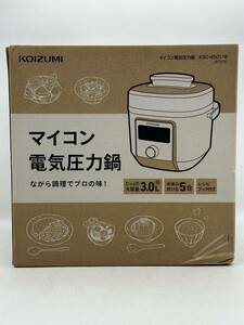 KOIZUMI Koizumi unused goods KSC-4501/W white microcomputer electric pressure cooker pressure cooker multifunction cookware 