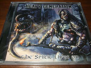 HEAVY GENERATION《 SPIRIT LIVES ON 》★正統派ヘヴィメタル