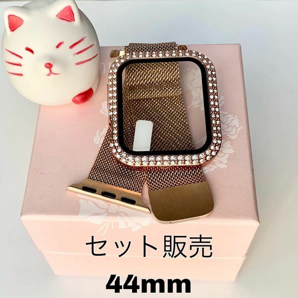 apple watch band アップルウォッチSE バンド　ケース　あっぷる　iwatch 44mm カバー　時計バンド アップルウォッチケース