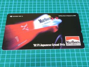 テレホンカード　Marlboro　１９９２年Ｆ１日本グランプリ