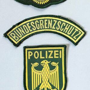 ドイツ連邦国境警備隊BGS 航空部門下士官肩章 ウイングマーク 腕章 金属製帽章 戦友会シール 連邦警察 GSG9 即応警察部隊 POLIZEIの画像4