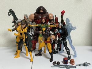 【マーベルレジェンド】x-men ウルヴァリン　フィギュア　9体セット