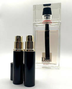 * Dior perfume *Dior HOMME SPORT Dior Homme sport EDT.3ml SPRAY×2 pcs set * unused ( image left side. small spray 2 ps only exhibition. )