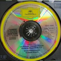 シノーポリ＆VPO「リスト管弦楽作品集」1996年　1997年プレス_画像3
