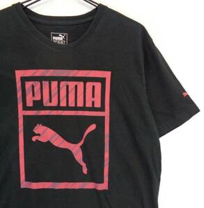 PUMA　プーマ　ビッグプリント　ビッグイラスト　サイズL　T-188