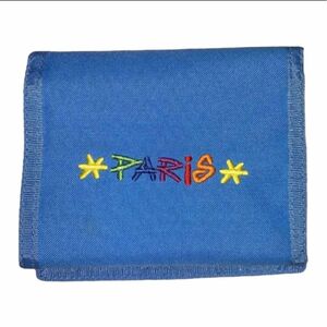 【PARiS】三つ折り財布★マジックテープ財布★キッズ財布