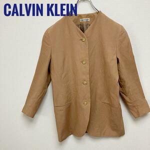  Calvin Klein flax made no color jacket M size superior article 