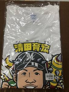 [Бывшее в употреблении] Футболка Chiba Lotte Marines Ikuhiro Kiyota Bikkuriman LL