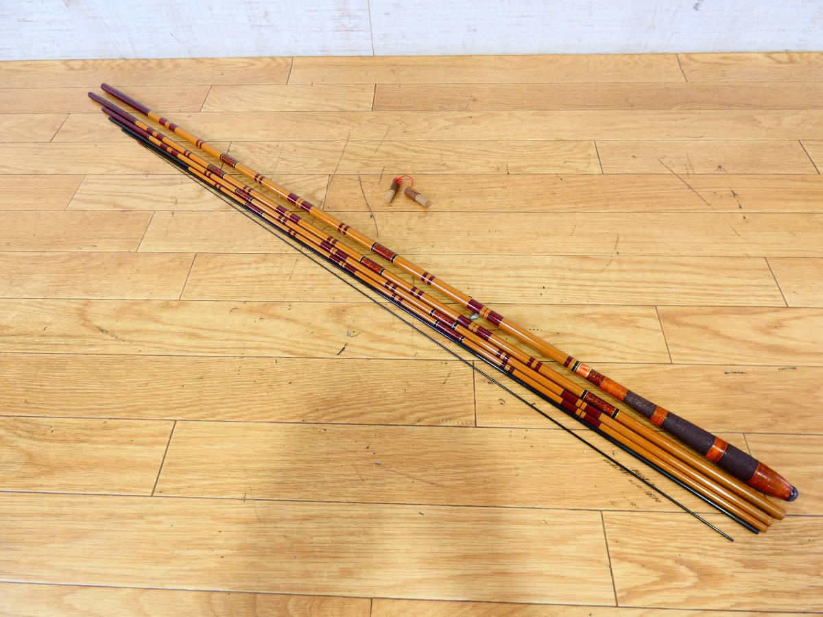 ○USED!ダイコー 6本継竿 晴釣 永泰 中硬調 十九☆ヘラブナ/本体のみ