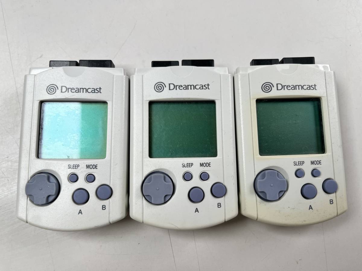 高品質の人気 【SEGA ドリームキャスト】 ビジュアルメモリ 白 迷彩