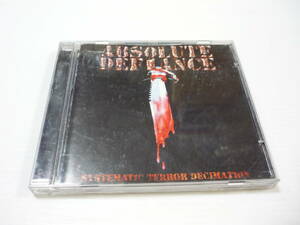 [管00]【送料無料】CD ABSOLUTE DEFIANCE/Systematic Terror Decimation 洋楽 インドネシア産ブルデス