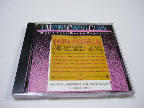 [管00]【送料無料】CD MARTHA REEVES & THE VANDELLAS/GREATEST HITS マーサ&ザ・バンデラス