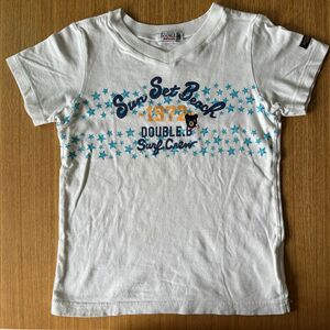 ミキハウスダブルB 半袖Tシャツ110cmＶネックTシャツ