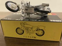 トミカ 黒箱 日本製 30-3-1 ホンダ CB750F 白バイ 1/34 シール未使用 当時物_画像7