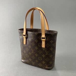 1fi16 フランス製 LOUIS VUITTON ルイヴィトン M51172 ヴァヴァンPM モノグラム キャンバス ハンドバッグ SR0042 レディース ブラウン