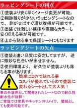 【Ｎ－ＳＴＹＬＥ】ラッピングシート 152cmx100cm 砂漠迷彩 ブラック ミリタリー カモフラ柄 自動車、バイク　カーラッピングフィルム_画像5