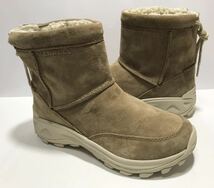 美品!! MERRELL メレル J005118 WINTER PULL ON BOOT CAMEL ウィンター プルオン ブーツ キャメル 25cm womens US 8.0 撥水 スエード_画像4