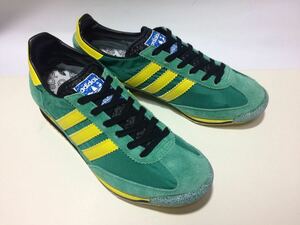 即決!!2008年 adidas 復刻 SL72 トワイライトグリーン/サン/ブラック 23.5cm アディダス ビンテージ