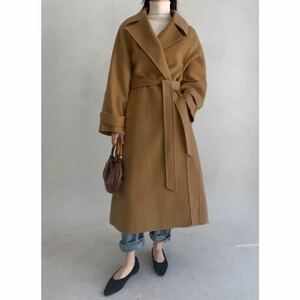 Jewelobejue low b long gown Chesterfield coat FREE size 