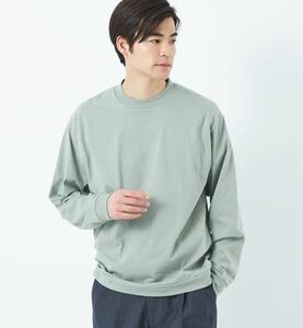 GREEN LABEL RELAXING グリーンレーベルリラクシング UNITED ARROWS レグール コットン ビズクルーネック カットソー