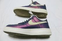 希少 NIKE AIR FORCE 1 エアーフォース ワン LV8 Iridescent イリディセント US9.5 27.5cm_画像5